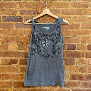 Vintage Y2K Cyber Grunge Top Women's Medium